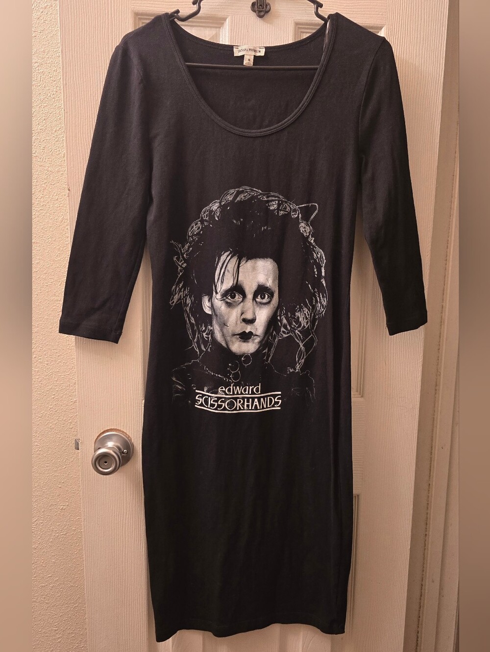 Edward Scissorhands Graphic Dress - Black